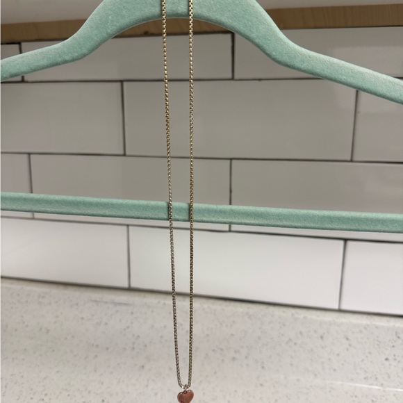 Ralph Lauren Gold Necklace with Heart Charm - Picture 2 of 5